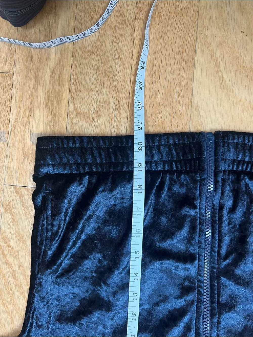 Nike Girls Blue Crushed Velour 2pc Tracksuit Set